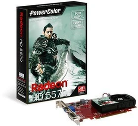 PowerColor Radeon HD 5570, 1GB DDR3, VGA, DVI, HDMI