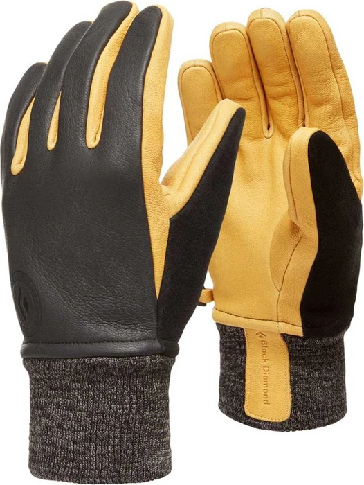 Black Diamond Dirt Bag Skihandschuhe schwarz/gelb