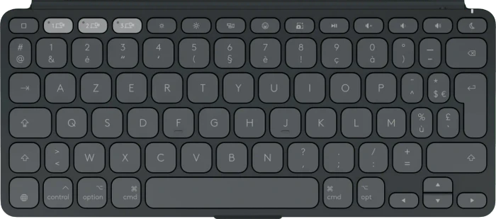 Logitech Keys-To-Go 2 für iPad, Grafit, Bluetooth, FR