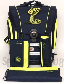 McNeill Ergo Light Compact Flex Snake Schultaschen-Set, 4-tlg.