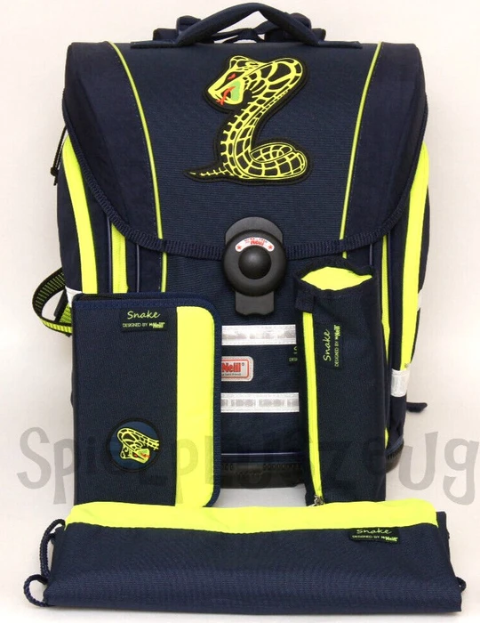 McNeill Ergo Light Compact Flex Schultaschen-Set 4-tlg.