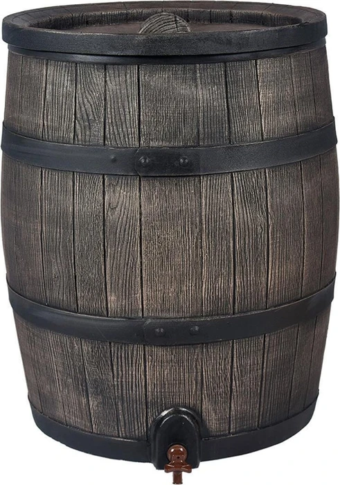 Roto Regenfass-Regenwasserbehälter 120l braun