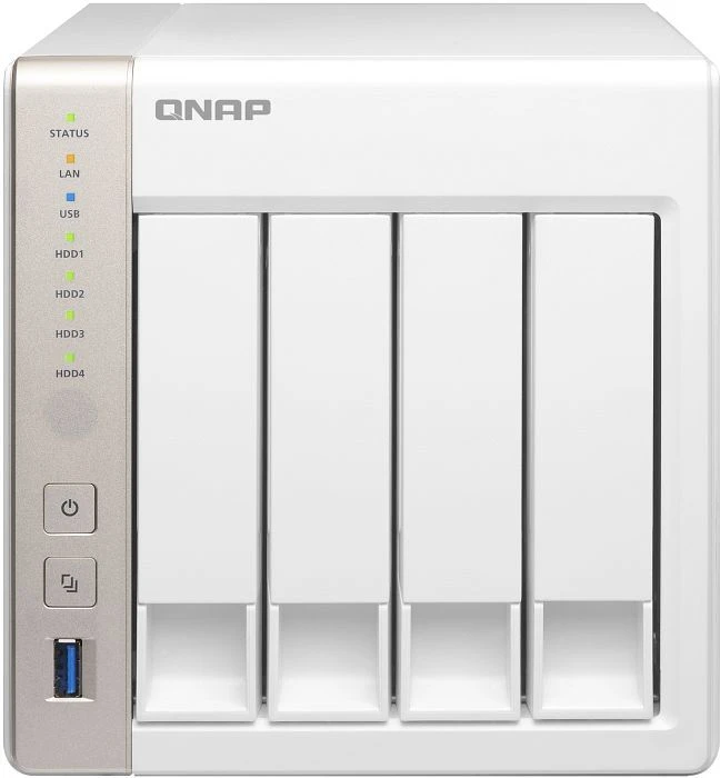 QNAP Turbo Station TS-451, 1GB RAM, 2x RJ-45 1000Base-T, 2x USB-A 3.0