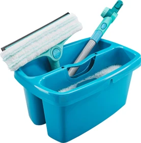 Leifheit 4in1 FlexReach Complete Fensterwischer-Set