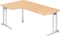 Hammerbacher Ergonomic N-Serie NS82 Eckschreibtisch Vorschaubild