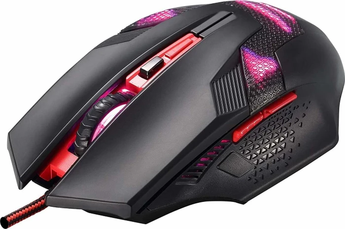 Crown Micro CMG-04 Cyborg, rot, USB