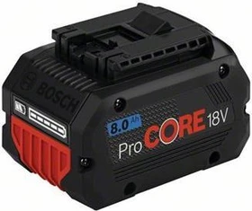 Bosch Professional GBA ProCORE Werkzeug-Akku 18V, 8.0Ah, Li-Ionen [8.0Ah] [144Wh]