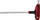 KS Tools T-Griff Innensechskant Schraubendreher, 7x210mm (151.8136)
