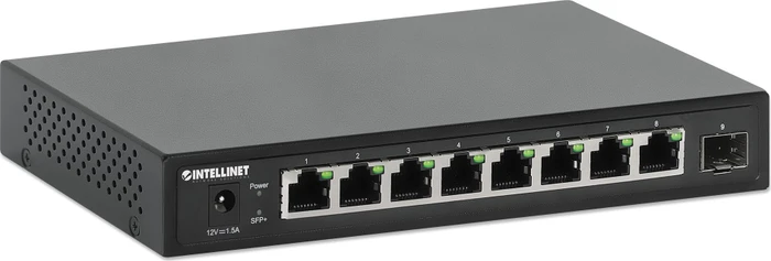 Intellinet Desktop 2.5G Switch, 8x RJ-45, 1x SFP+