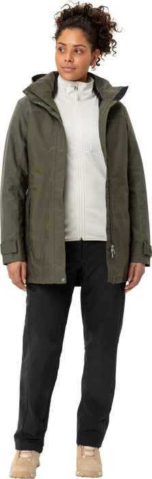 Vaude Skomer Winter II Funktionsmantel khaki (Damen)