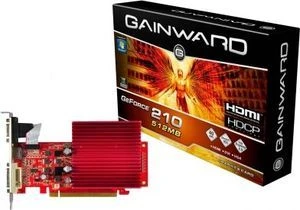 Gainward GeForce 210, 512MB DDR2, VGA, DVI, HDMI