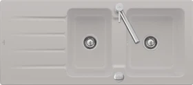 Villeroy & Boch Architectura 1160x510mm Einbau Becken reversibel mit Ablauffernbedienung steam