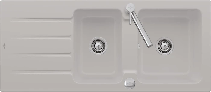 Villeroy & Boch Architectura 1160x510mm Einbau Becken reversibel mit Ablauffernbedienung steam