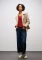 Street One V-Neck Pullover racing red (Damen) Vorschaubild