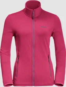 Jack Wolfskin Peak Grid Fleece Jacke magenta red (Damen)