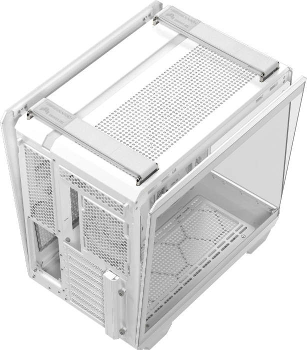 ASUS TUF Gaming GT502 Horizon TG ARGB White, Glasfenster