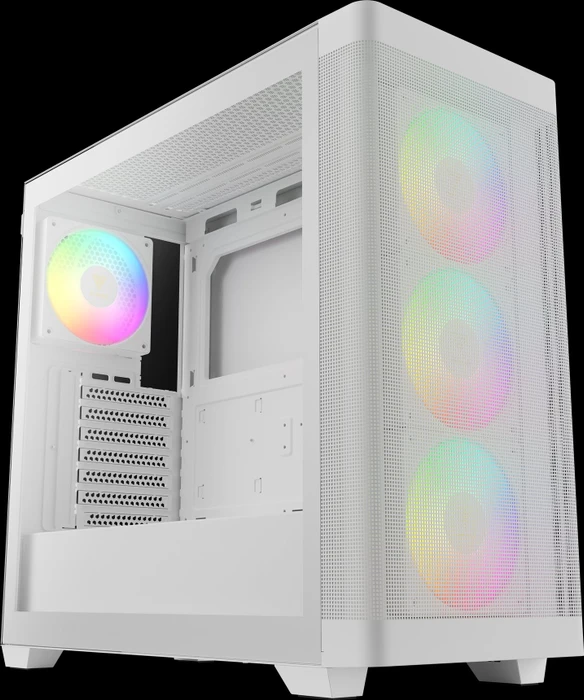 Gamdias Athena M3 White, Glasfenster