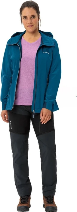 Vaude Neyland Wind Funktionsjacke shore blue (Damen)