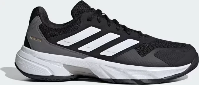 adidas Courtjam Control 3 core black/cloud white/grey four (Herren)