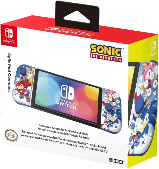 Hori Split Pad Compact Controller Sonic (Switch)