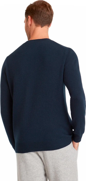 Falke Luxury Rundhals Pullover space blue (Herren)