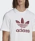 adidas Adicolor Classics Trefoil T-Shirt kurzarm white/shadow red (Herren) Vorschaubild