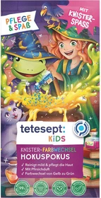 Tetesept Kinder Badespaß Farbwechselbad Hokuspokus Badesalz, 50g