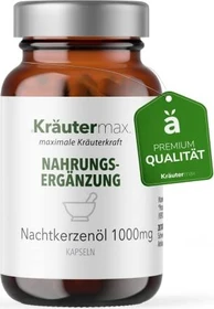Kräutermax Nachtkerzenöl Kapseln, 90 Stück