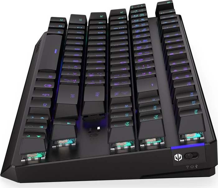 Endorfy Thock TKL Wireless, LEDs RGB, hot-swap, Kailh Box RED, USB/Bluetooth, CZ