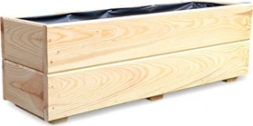 FKL D27 Pflanzkasten 60x18cm naturbelassen roh