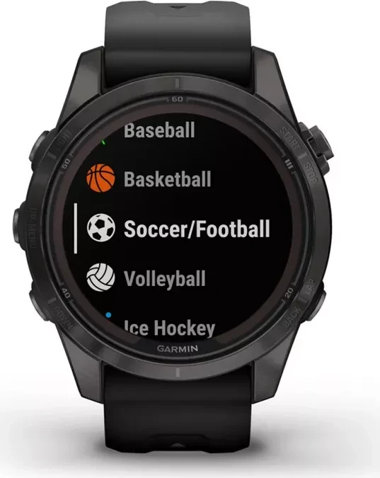 Garmin Fenix 7S Pro Sapphire Solar black/carbon grey
