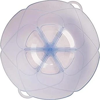 Kochblume Überkochschutz 25.5cm eisblau