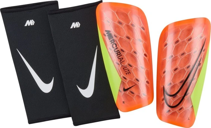 Nike Mercurial Lite Schienbeinschützer hyper crimson/volt/black
