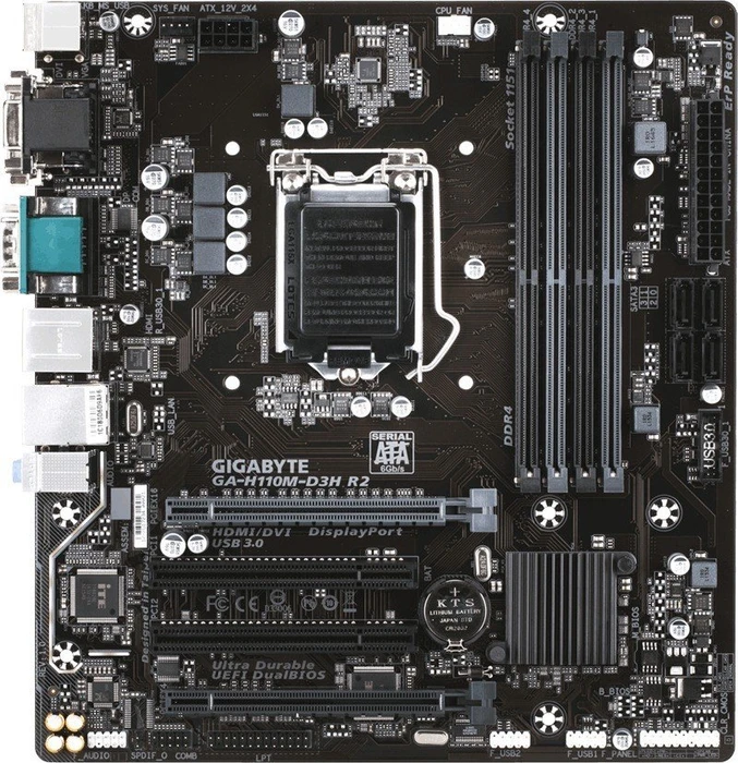 GIGABYTE GA-H110M-D3H R2 (Intel 1151)