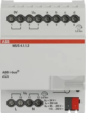 ABB WS/S 4.1.1.2 KNX Wetterstation 4-fach, 4TE REG