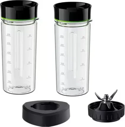 Braun BRSK002 Smoothie2Go Trinkflasche 600ml, 2 Stück