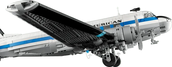 LEGO Icons - Douglas DC-3 PAN AM Passagierflugzeug