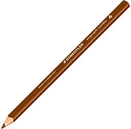 Staedtler ergosoft jumbo 158 Buntstift Van-Dyck-braun