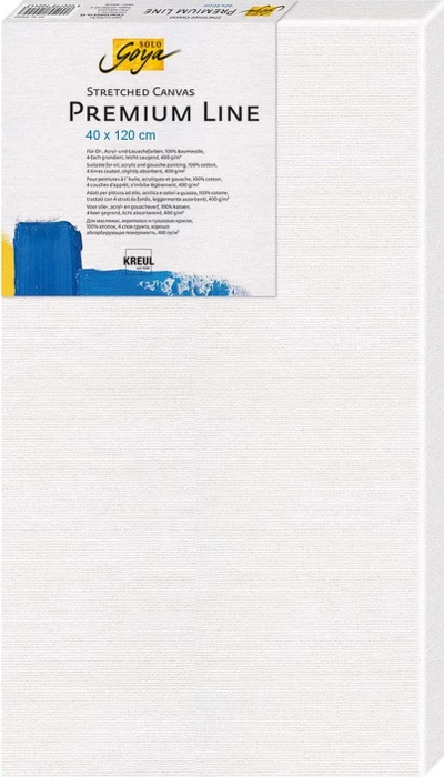 Kreul SOLO GOYA Stretched Canvas Premium Line, 400g/m², 0.4m x 120cm