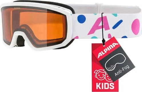 Alpina Scarabeo weiß-rosa/orange (Junior)