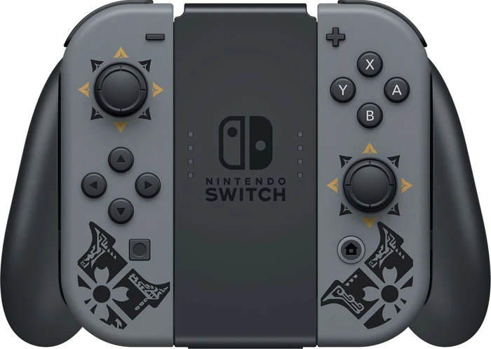 Nintendo Switch - Monster Hunter: Rise Bundle schwarz/grau