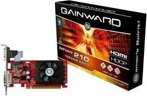 Gainward GeForce 210, 1GB DDR3, VGA, DVI, HDMI