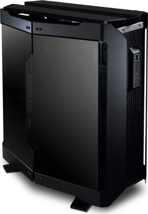 Lian Li Odyssey X, schwarz, Glasfenster