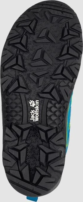Jack Wolfskin Vojo Texapore Low blau/grün (Junior)