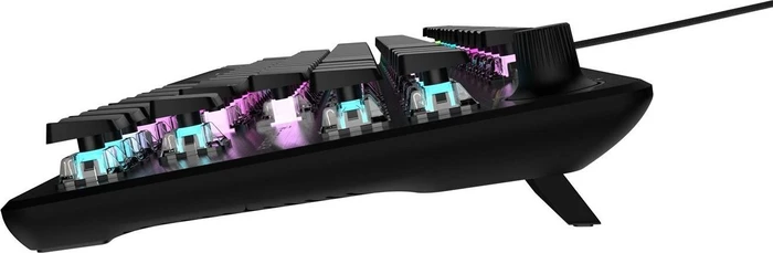Turtle Beach Vulcan II TKL, schwarz, LEDs RGB, TITAN Mechanical Linear, USB, US