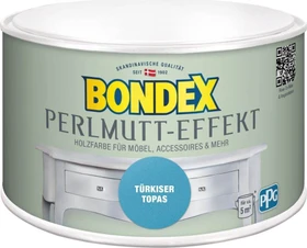 Bondex Perlmutt-Effekt Farbe innen türkiser topas, 500ml