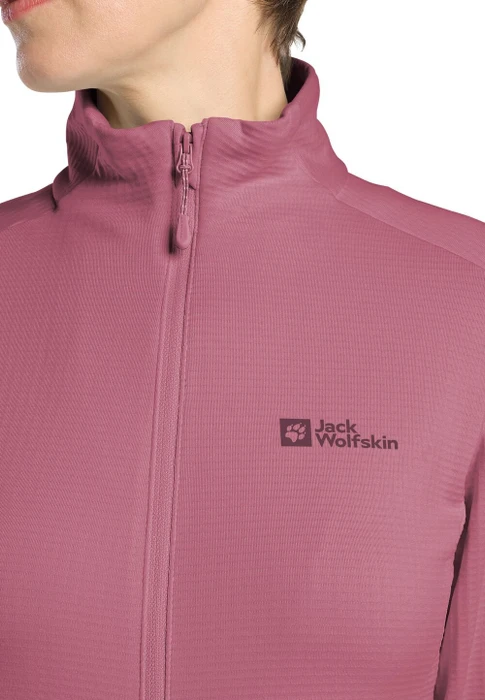 Jack Wolfskin Kolbenberg Full Zip Jacke raisin (Damen)