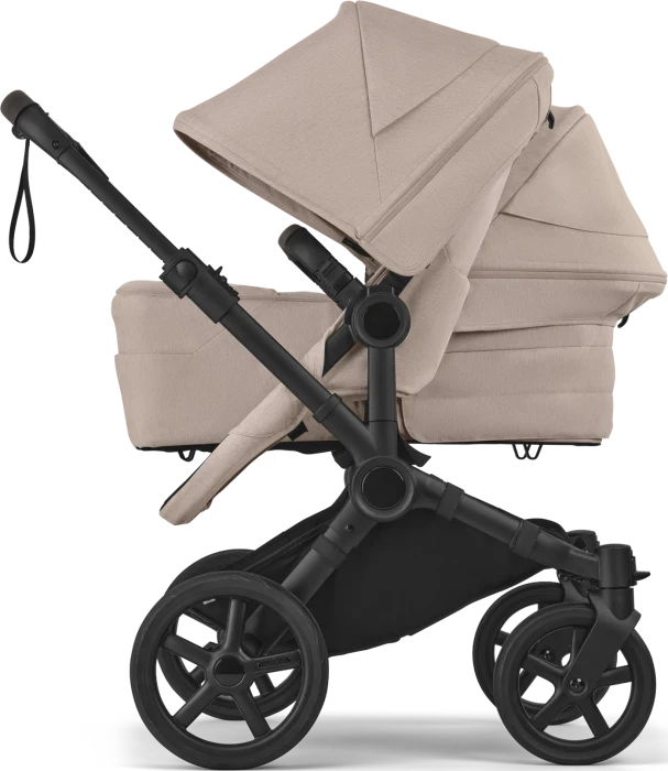 Bugaboo Donkey 6 Duo Gestell schwarz desert taupe