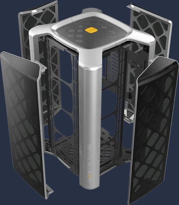 Geometric Future Model 2 The Ark, grau