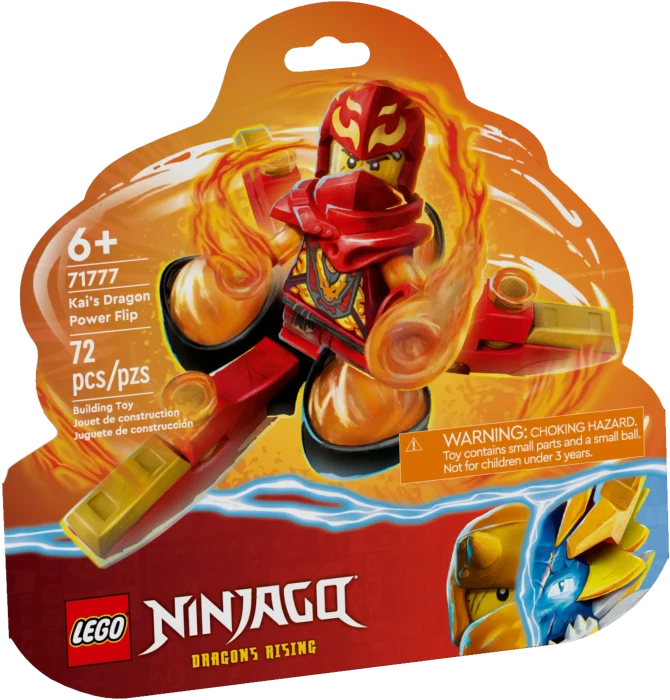 LEGO Ninjago - Kais Drachenpower-Spinjitzu-Flip (71777)